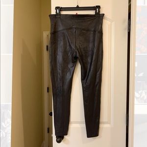 Spanx Faux Leather Leggings -NWOT
